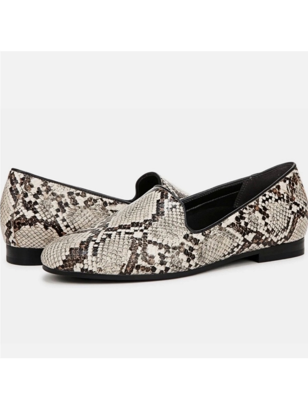 Vionic Willa II Flat Loafers In Snakeskin Women’s Size 10